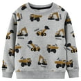 thumbnail image 6 of Rimyaw Toddler Boys Graphic Sweatshirts Glow in the Dark 2-Pack Pullover Cotton Tops Kids Clothes 5T, 6 of 7