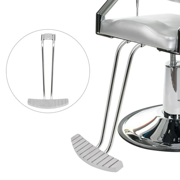 Compact Adjustable Salon Chair Footrest Styling Barber Chair Foot Rest Replacement