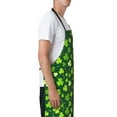 thumbnail image 2 of Goofa Happy St. Patrick's day Printed Waterproof Apron 33" Chef Aprons for Men Heavy Duty Chemical Work Apron Adjustable Bib Apron, 2 of 9