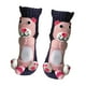 thumbnail image 1 of Calcetines de animales, regalos de , divertidos, gruesos y suaves, calcetines de tubo medio para el dormitorio y el hogar. Gatito morado, 1 of 8