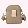 thumbnail image 1 of Bolso bandolera Cartera informal para mujer, correa ancha ajustable multicapa, resistente al agua, bolso diario para mujer, 1 of 9
