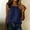 Navy women loose fit tank top a1, variant on Yrmaups Loose Fit Sleeveless Tank Top for Women, Casual Halter Neck Blouse, Soft Stretch Basic Tee for Vacation Beach Summer Daily Wear, White 3XL