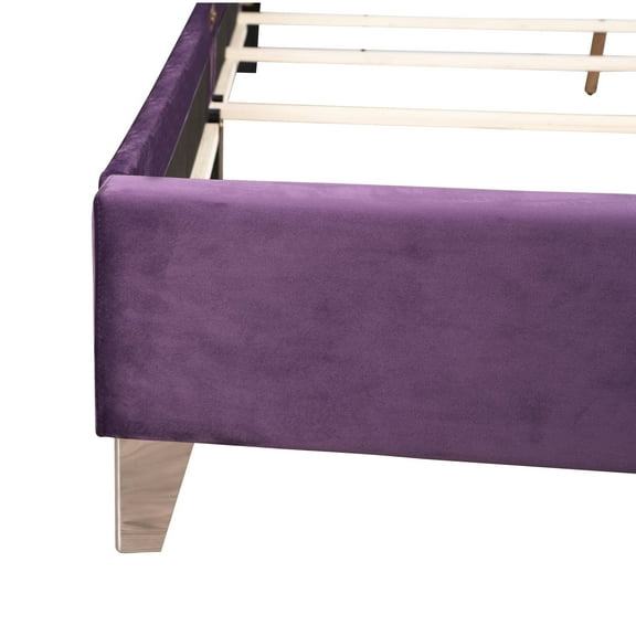 Newboti Furniture Tranquil Purple Queen Bed With Storage 48378