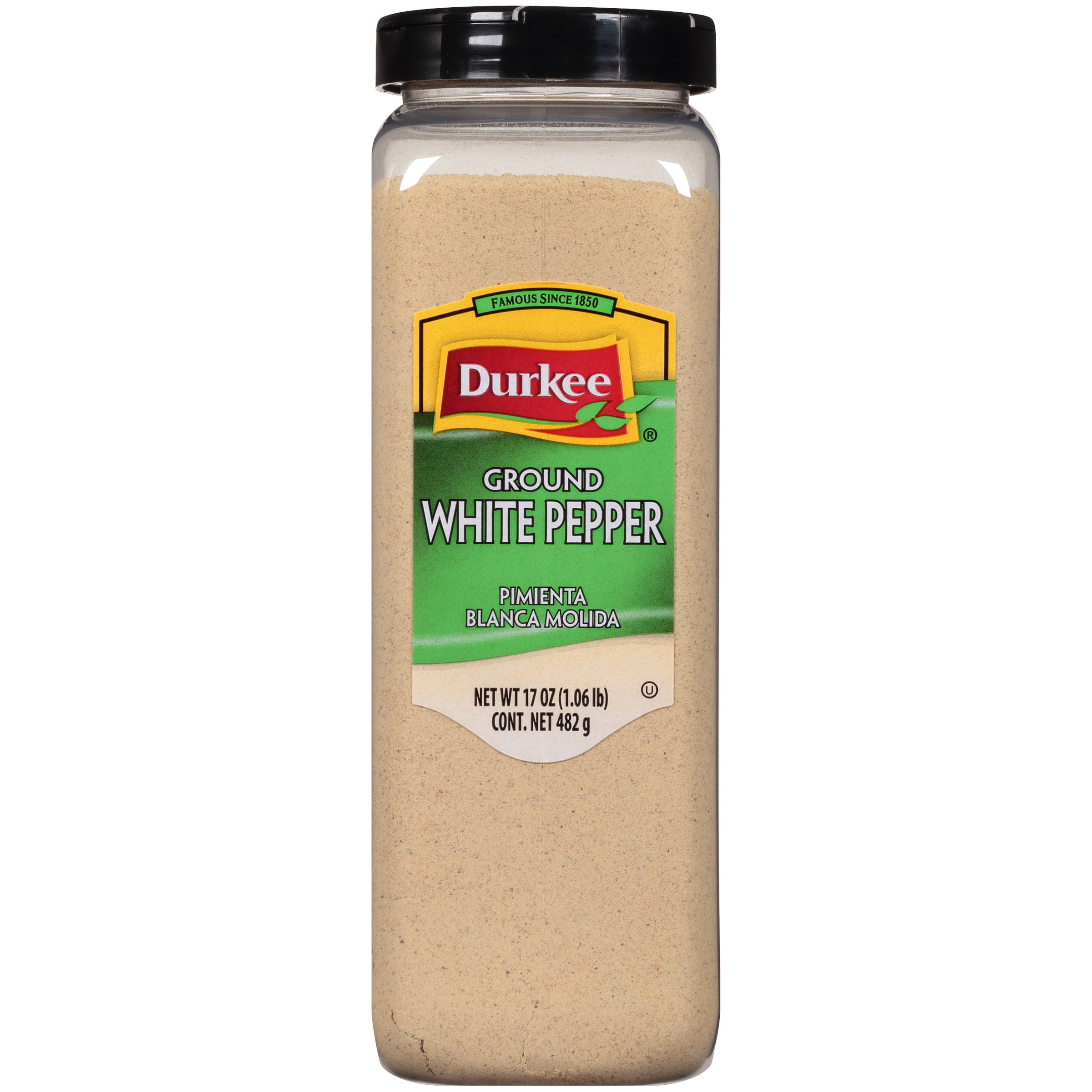 Durkee® Ground White Pepper 17 oz. Shaker