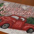 thumbnail image 6 of Christmas Holiday Woven Tapestry Placemats – Set of 4, 60% Cotton & 40% Polyester, 13" x 19" – Festive Holiday Table Décor, 6 of 7