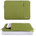 thumbnail image 2 of MOSISO Laptop Case 13.3 inch, 13-13.3 inch Laptop Sleeve Compatible with MacBook Air/Pro 13 / Pro 14, HP Dell ASUS Lenovo Notebook, Polyester Vertical Computer Sleeve Bag with Pocket, 2 of 6