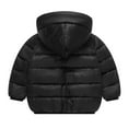thumbnail image 5 of Kids Boy Winter Coat,Kids Puffer Coat With Pocket Zip up Hooded Coat Windproof Warm Fleece Lined Jackets Coats Boys Coats Size 7-8 Years, 5 of 5