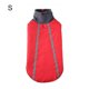 thumbnail image 3 of Chaqueta reflectante para mascotas al aire libre para ropa de animales pequeños, medianos y grandes, a prueba de viento, para invierno, senderismo, Camping, mono, traje, rojo S kenally PT000585-06, 3 of 7