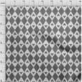 thumbnail image 4 of oneOone Silk Tabby Gray Fabric Check Argyle Sewing Craft Projects Fabric Prints By Yard 42 Inch Wide, 4 of 4