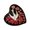 A, variant on Beautiful Drip Metal Heart Adjustable Rings with Dazzling Vintage Theme Finger Jewelry for Trendy Outfits