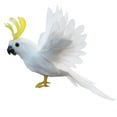thumbnail image 4 of Artificial Bird Flying Parrot Wings Home Art Decor 7.9inch White, 4 of 6