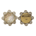 thumbnail image 1 of Venta de venas pattern background Broche de flores, regalo de joyería para mujeres y niñas Unbranded M, 1 of 3