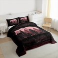 thumbnail image 3 of Homewish Adult Wildlife Bear Bedding Comforter Set, Rustic Lodge Cabin Twin Comforter Sets, Animal Wildlife Reversible Bedding Set,Lightweight Room Decor, 2-Piece, 3 of 8