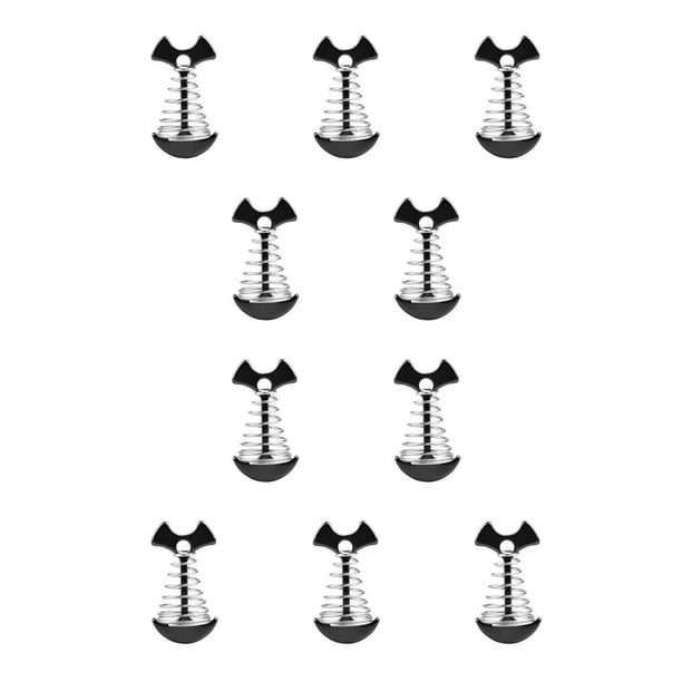 Greeniant Clavijas de anclaje para cubierta, aleación de aluminio, a prueba de viento, tienda de campaña negra, Kit de cuerda de viento duradera, PC 1 10piezas Greeniant CBP262814