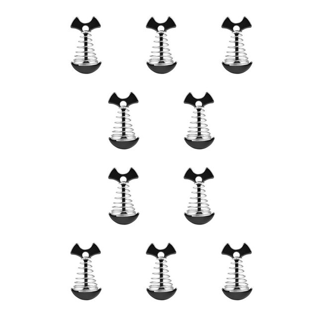 Eigraketly Clavijas de anclaje para cubierta, estacas para tienda de campaña, accesorios para acampar, artículos deportivos, 1 Uds. PC 1 10piezas