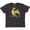 Vintage Black, variant on Blue and Gold Macaw Parrot Youth T-Shirt