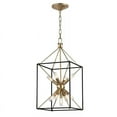 thumbnail image 3 of 8912-AGB-Hudson Valley Lighting-Glendale - Nine Light Pendant-Aged Brass Finish    -Traditional Installation, 3 of 7