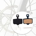 thumbnail image 6 of Baoblaze 2Pcs Bike Brake Pads Portable Cycling Parts for Riding Mountain Bike Outdoor 2.95cmx3.3cmx0.4cm, 6 of 8