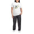 thumbnail image 5 of CafePress - Koala Bear Women's Light Pajamas - Women's Short Sleeve Print T-Shirt and Pants Light Cotton Pajama Set, 5 of 7