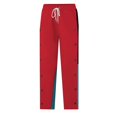 thumbnail image 3 of Zszcpp Mens Casual Pants Long Latest Color Matching Side Breasted Straight Stylish Button Lounge Trousers Casual Trouser, 3 of 7