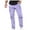 Purple, variant on fartey Hiking Pants for Men Loose Comfy Multiple Pockets Cargo Pants Lounge Elastic Waist Workout Pants with Drawstring Lightweight Soft Outdoor Fishing Joggers Trousers