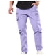 thumbnail image 2 of Pantalones largos para hombre, informales, con múltiples bolsillos, rectos, para exteriores, para fitness, cargo, de poliéster., 2 of 6