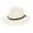 Light Yellow, variant on Cowboy Straw Hat for Men Women Frayed Brim Woven Fedora Sun Hat Vintage Summer Cap for Outdoor Beach Vacation Travel,One Size
