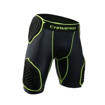 Champro Sports Bull Rush 5-Pad Football Girdle, Compression Fit