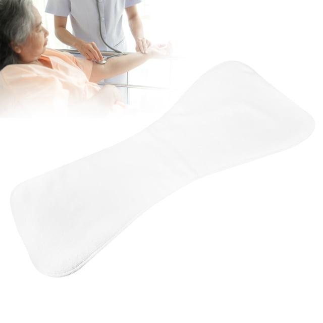 Coussin d'Incontinence Réutilisable pour Adultes, 4 Couches de Nanofibres avec Forte Absorption d'Humidité, Insert de Couche Lavable Doux pour la Peau, pour Patients Alités Chirurgie Maternité Menstruelle