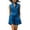 *Blue, variant on Women's Linen Sleeveless Vest 2 Piece Short Sets , Summer Vacation Matching Outfits For Women , Ladies' Stand Collar Button Suit Sets with Pockets,White,S-2XL