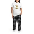 thumbnail image 5 of CafePress - Fawn French Bulldog Women's Light Pajamas - Women's Short Sleeve Print T-Shirt and Pants Light Cotton Pajama Set, 5 of 7