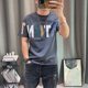 thumbnail image 2 of Camisetas para hombre, camisetas de gran tamaño con letras de motocicleta para hombre, ropa barata blanca estampada y cómoda, elegante, de verano, 2 of 5