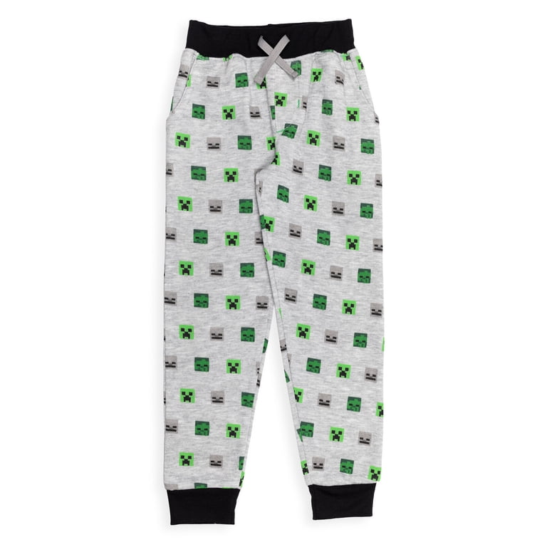Minecraft Little Boys' 2-Pack Fleece Jogger Pants photo 4