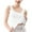 White, variant on BLTIBY Womens Ice Silk Vest Pajamas Solid Color Tank Tops Square Neck Camisole Casual Sleeveless Shirt Blouses Basic Tanks White 3XL