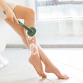 thumbnail image 4 of Mango largo Exfoliante Baño Piel Cepillo Exfoliante corporal Ducha Limpieza (Verde) Likrtyny  Cuidado Belleza, 4 of 7
