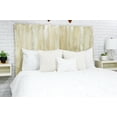 thumbnail image 2 of Barn Walls Sagewash Headboard, Farmhouse Design, Solid Wood Headboard, Floating Panels, Wall Mount, Adjustable Height, Easy Assembly, King Size, 2 of 10