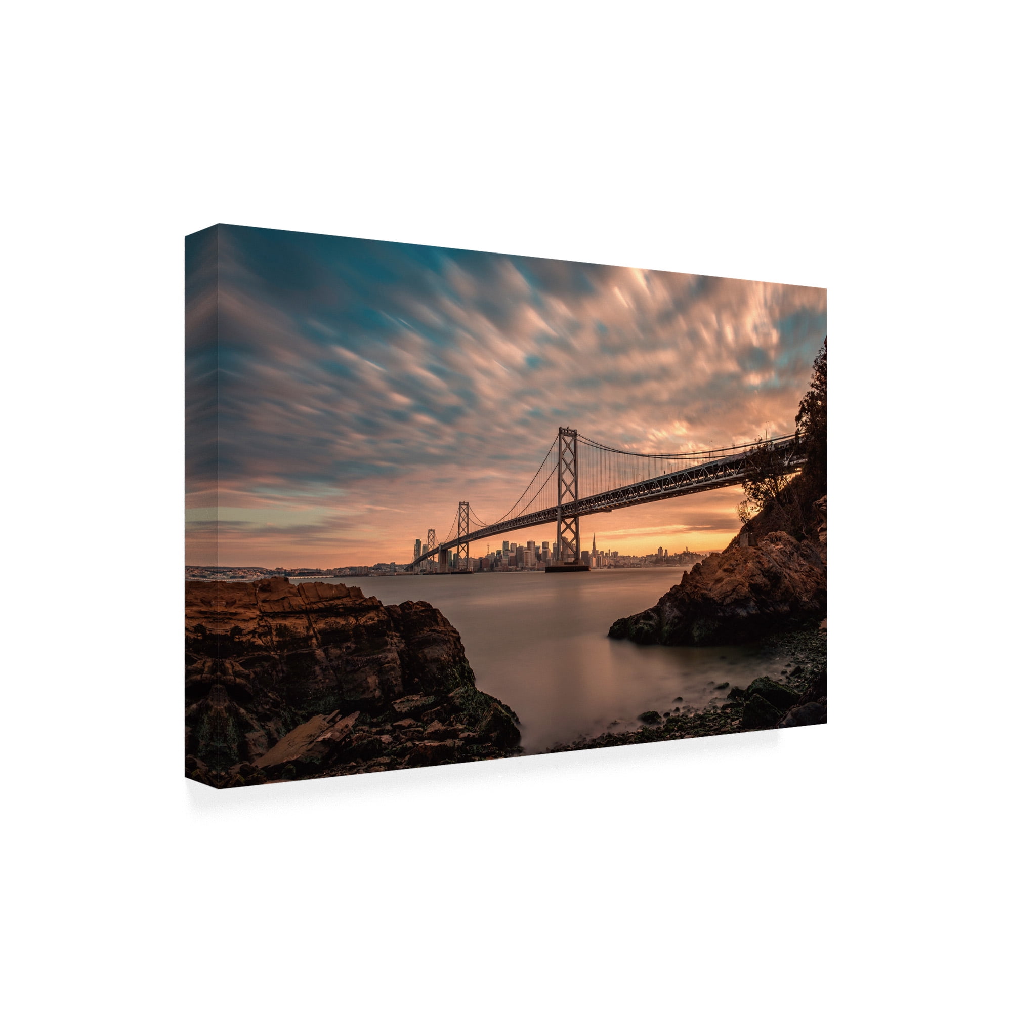 Trademark Fine Art 'San Francisco's Stretch' Canvas Art by Bruce Gett