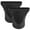 Black, variant on Arborister 2Pcs Hair Dryer Nozzle Replacement Salon Tool