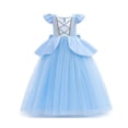 thumbnail image 3 of Vestido de Bella para niña, disfraz de princesa elegante de Navidad para niños, disfraz de Blancanieves para Halloween, fiesta de disfraces de fantasía de 3 a 10 años, 3 of 5