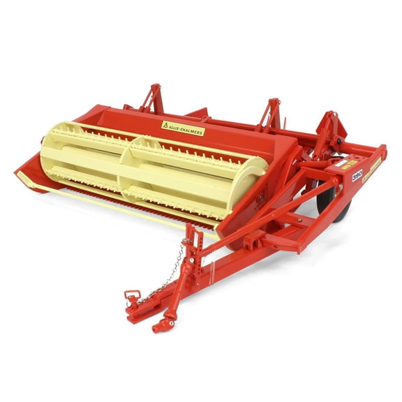 Spec Cast 1/16 Allis Chalmers 390 Mower Conditioner, 2023 Orange Spectacular Show - 14 years Cust-2066