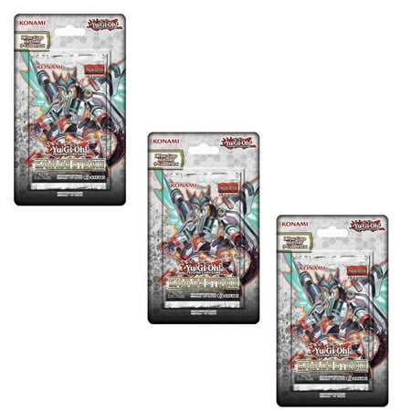 YUGIOH SAVAGE STRIKE BLISTER- 3 PACK BUNDLE- 3 FOIL CARDS