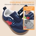 thumbnail image 3 of STQ KIDS Toddler Sneakers First Walking Shoes Infant Shoes Wide Toe Box Zero Drop Black W Toddler 5, 3 of 8