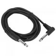thumbnail image 3 of CHUANK 6.35mm Guitar Audio Cable Right Angle Connector Amplifier Wire 3 Meters/10in Length, 3 of 5