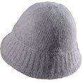 thumbnail image 4 of CoCopeaunts Beanie Hat for Women Winter Warm Plush Bucket Hat Solid Color Knit Hip Hop Casual Elastic Foldable Mens Skull Cap, 4 of 8