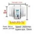 thumbnail image 2 of 3 Inch/4 Inch/5 Inch Exhaust Fan Wall Entilation Kitchen Toilet Air Clean Ventilator Home Silent Inline Pipe Duct Fan Extractor ,Fast Wind Speed, 2 of 7