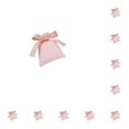 thumbnail image 3 of Billuyoard Bolsa Bowknot Bolsas Cordón Embalaje Collar Joyas Almacenamiento Pendientes Colgante Regalo de boda Decoración 79 cm Rosa claro 7*9cm 10piezas, 3 of 6