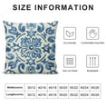 thumbnail image 5 of PHYHOO Throw Pillow Covers Home Decor  Mandala Vintage Bohemian Ceramic Paisley Floral Boho Pillow Cases Decorative  Outdoor Cushion Couch Sofa Pillowcases, 5 of 5