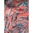 thumbnail image 5 of Ensemble Tankini Modeste Grande Taille, Robe Nouée à Imprimé Tropical Contrasté et Short, Maillot de Bain 2 Pcs pour la Fête du Roi, 5 of 5