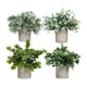 thumbnail image 3 of Plantas artificiales Macarena 4 piezas en maceta Bonsái Estilo C, 3 of 8