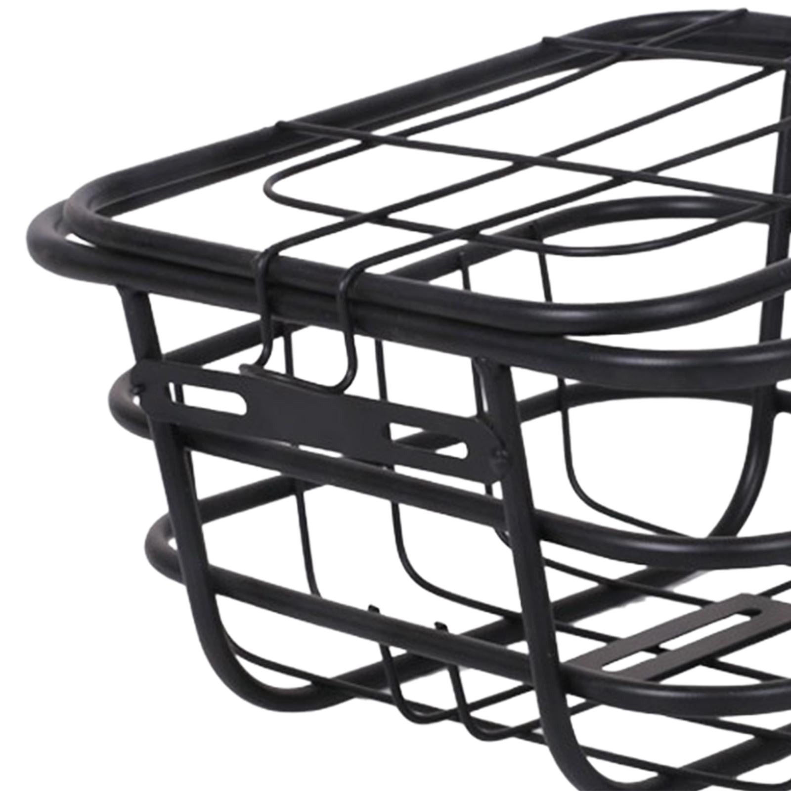 DimyFew Front Bike Basket Cycling Accessories Carrying Large Capacity Frame Basket Front